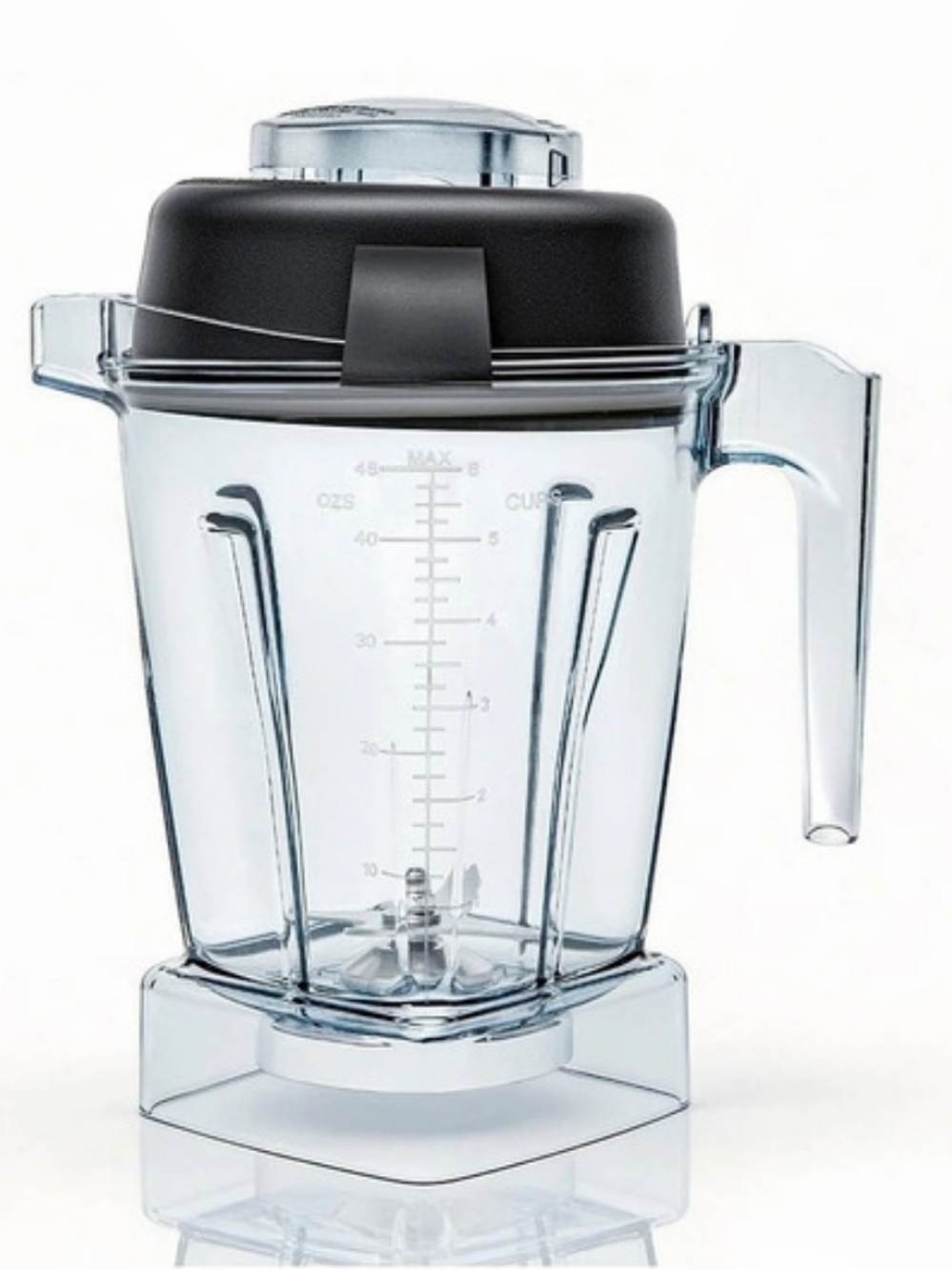 For Vitamix 48-Ounce Low-Profile Blending Container Clear & Black
